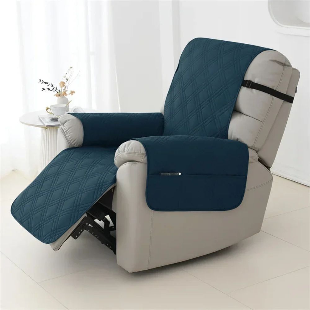 Waterproof Quilted Recliner Arm Chair Slip Cover - Coldesk