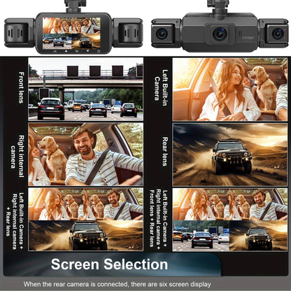 Wireless Car Dash Cam Front And Rear With Night Vision - Coldesk