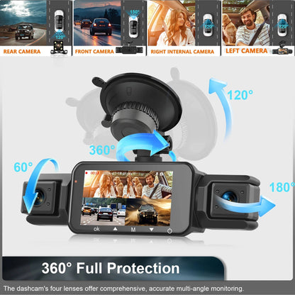 Wireless Car Dash Cam Front And Rear With Night Vision - Coldesk