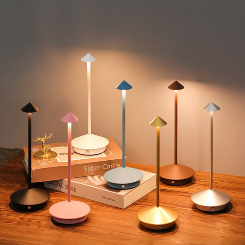 Wireless LED table lamp in an elegant design - Coldesk
